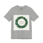 Glamour In Every Moment Tee — Botanical Wreath Inspirational Shirt