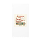 Support Local Gems Canvas Wall Art — Small Business Bakery Flowers Bookshop Print