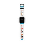Cute Woodland Animals Watch Band — Floral Fox, Koala & Raccoon Apple Watch Strap