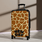 Giraffe Print Carry-On Suitcase — Safari Animal Luggage