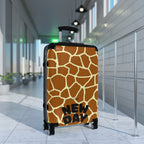 Giraffe Print Carry-On Suitcase — Safari Animal Luggage