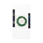 Canvas Wall Art - 'Glamour in Every Moment' Green Laurel Wreath