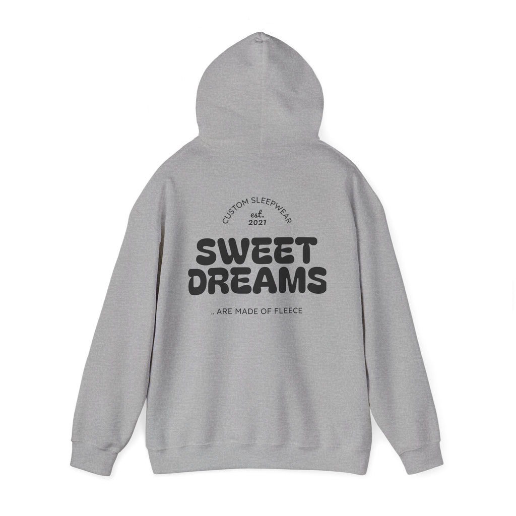 Hoodie — 'Glamour Is My Weapon' Wreath Graphic Pullover