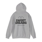 Hoodie — 'Glamour Is My Weapon' Wreath Graphic Pullover