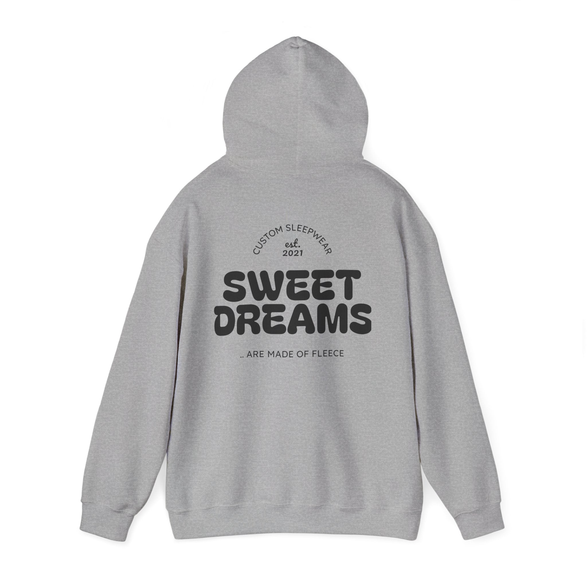 Hoodie — 'Glamour Is My Weapon' Wreath Graphic Pullover