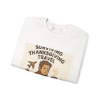 Thanksgiving Travel Sweatshirt — "Surviving Thanksgiving Travel" Crewneck