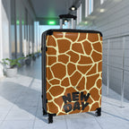 Giraffe Print Carry-On Suitcase — Safari Animal Luggage