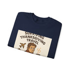Thanksgiving Travel Sweatshirt — "Surviving Thanksgiving Travel" Crewneck