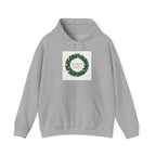Hoodie — 'Glamour Is My Weapon' Wreath Graphic Pullover