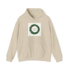 Hoodie — 'Glamour Is My Weapon' Wreath Graphic Pullover