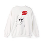 Crewneck Sweatshirt — "Glamour In Every Moment" Wreath Graphic