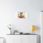 Surviving Thanksgiving Travel Canvas Art — Funny Travel Humor Wall Decor