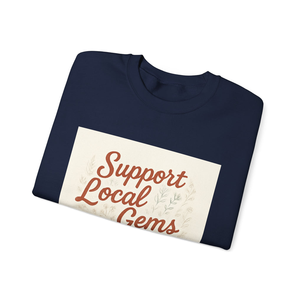 Support Local Gems Crewneck Sweatshirt