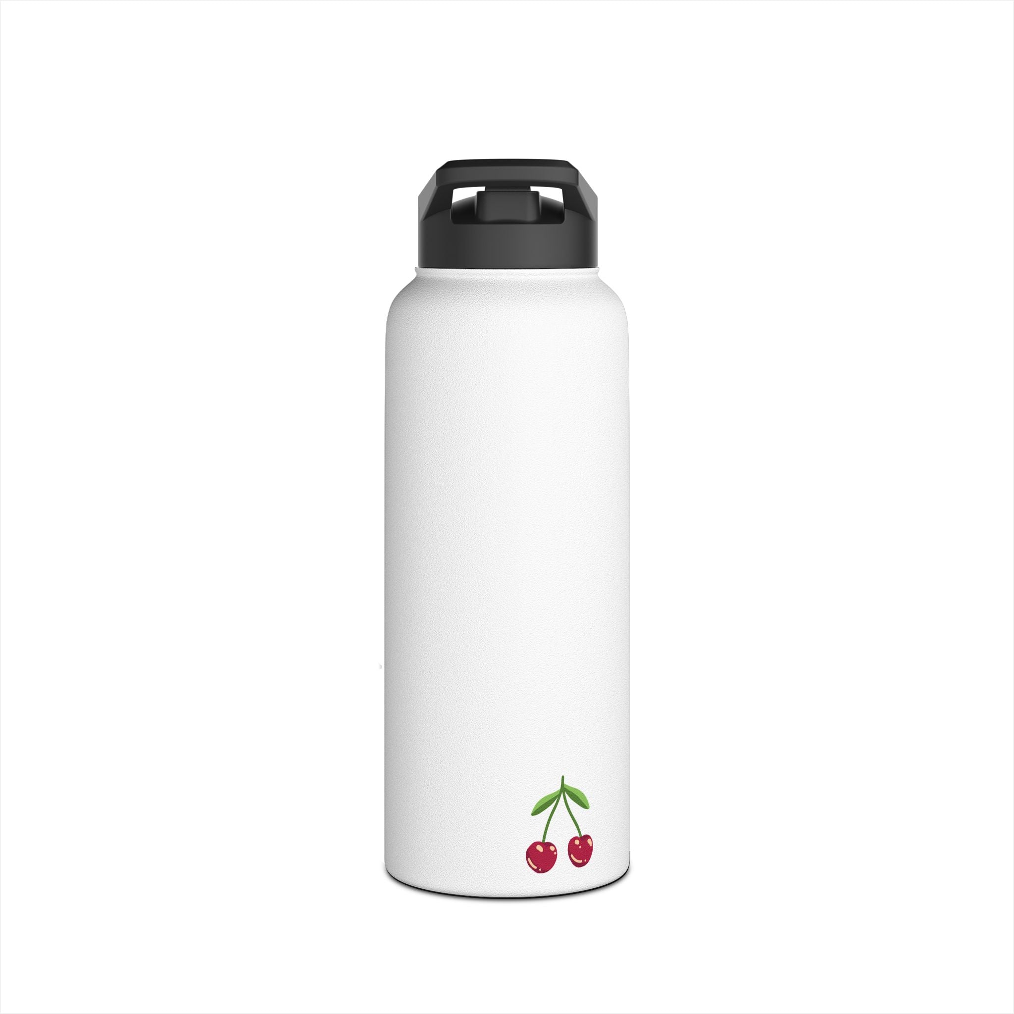 Cherry Mini Graphic Stainless Steel Water Bottle