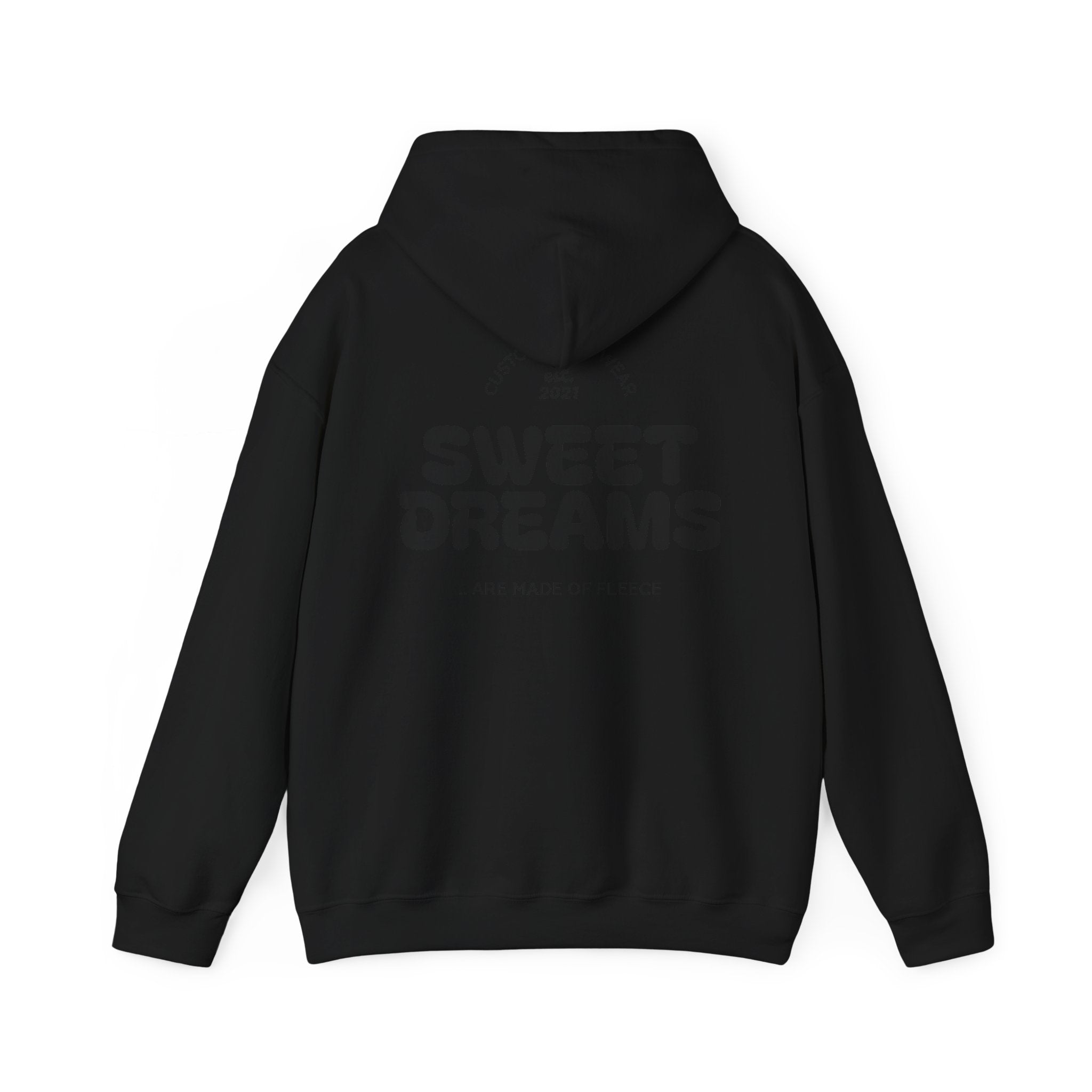 Hoodie — 'Glamour Is My Weapon' Wreath Graphic Pullover