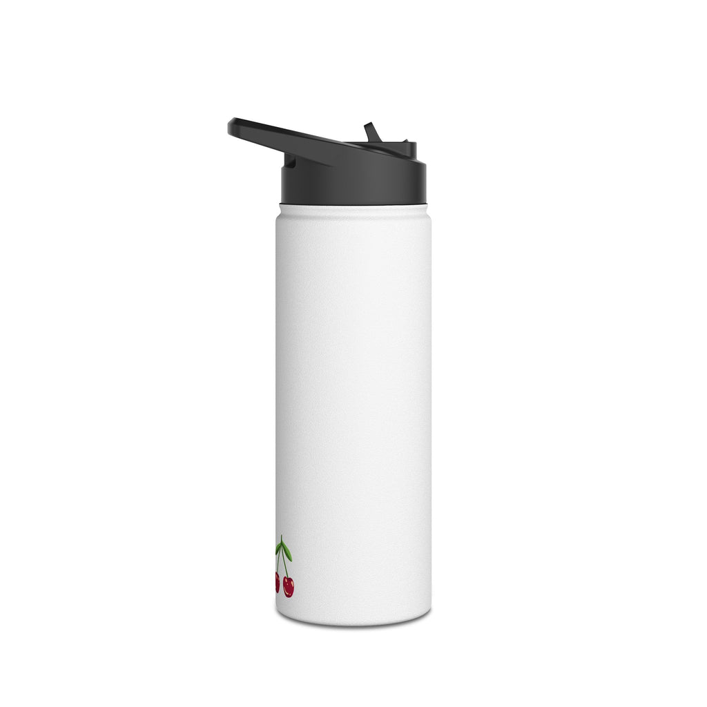 Cherry Mini Graphic Stainless Steel Water Bottle