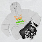 Hoodie - "Learning Today, Leading Tomorrow" Kids Inspirational Fleece Hoodie
