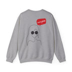 Crewneck Sweatshirt — "Glamour In Every Moment" Wreath Graphic