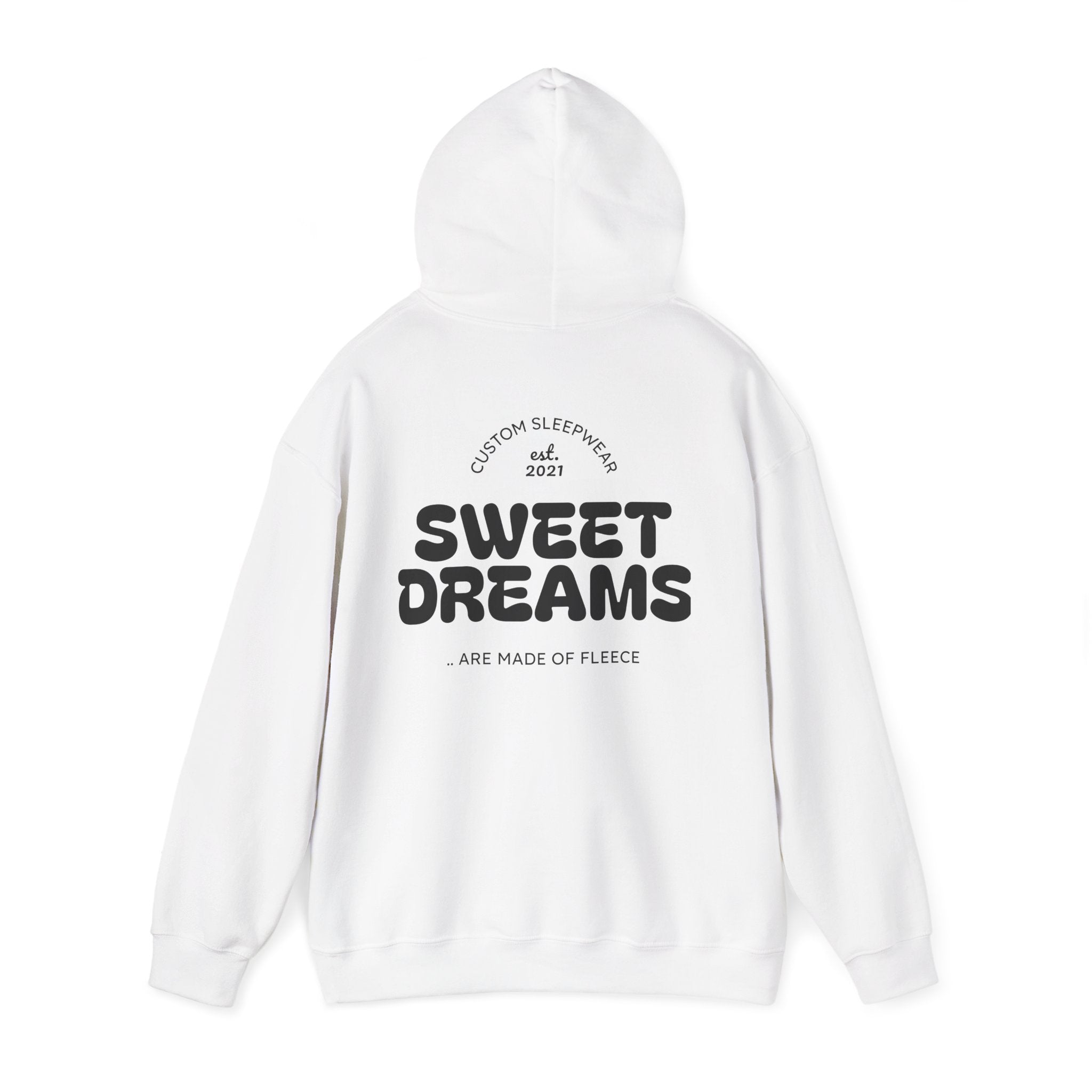 Hoodie — 'Glamour Is My Weapon' Wreath Graphic Pullover