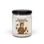 Thanksgiving Travel Soy Candle — Cozy Coffee Scent, 9oz