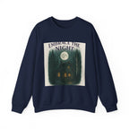 Embrace the Night Sweatshirt - Moonlit Cabin Forest Cozy Crewneck