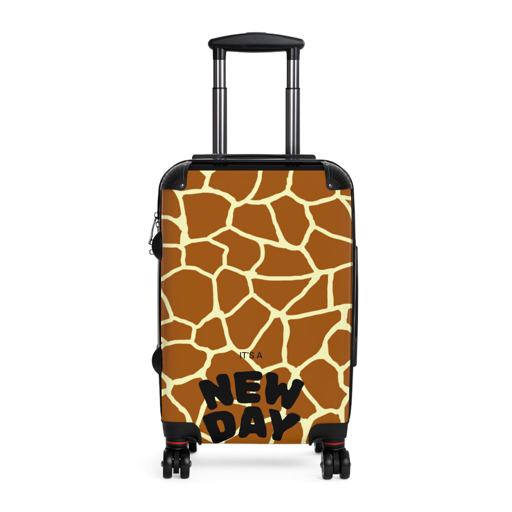 Giraffe Print Carry-On Suitcase — Safari Animal Luggage