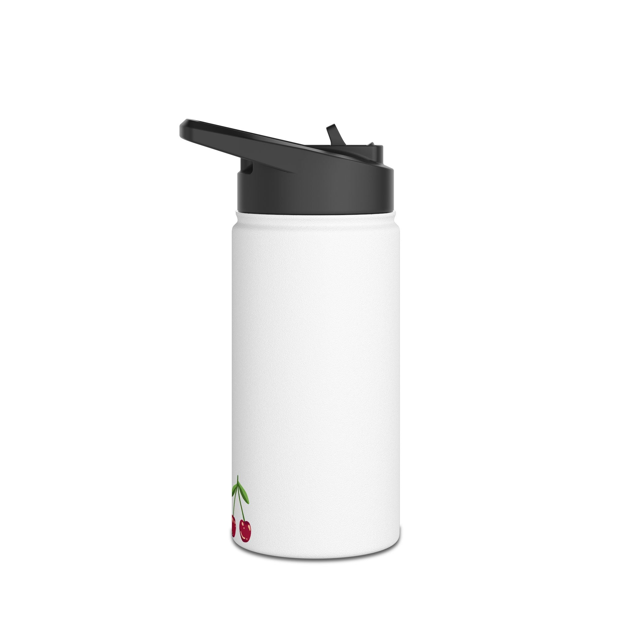 Cherry Mini Graphic Stainless Steel Water Bottle
