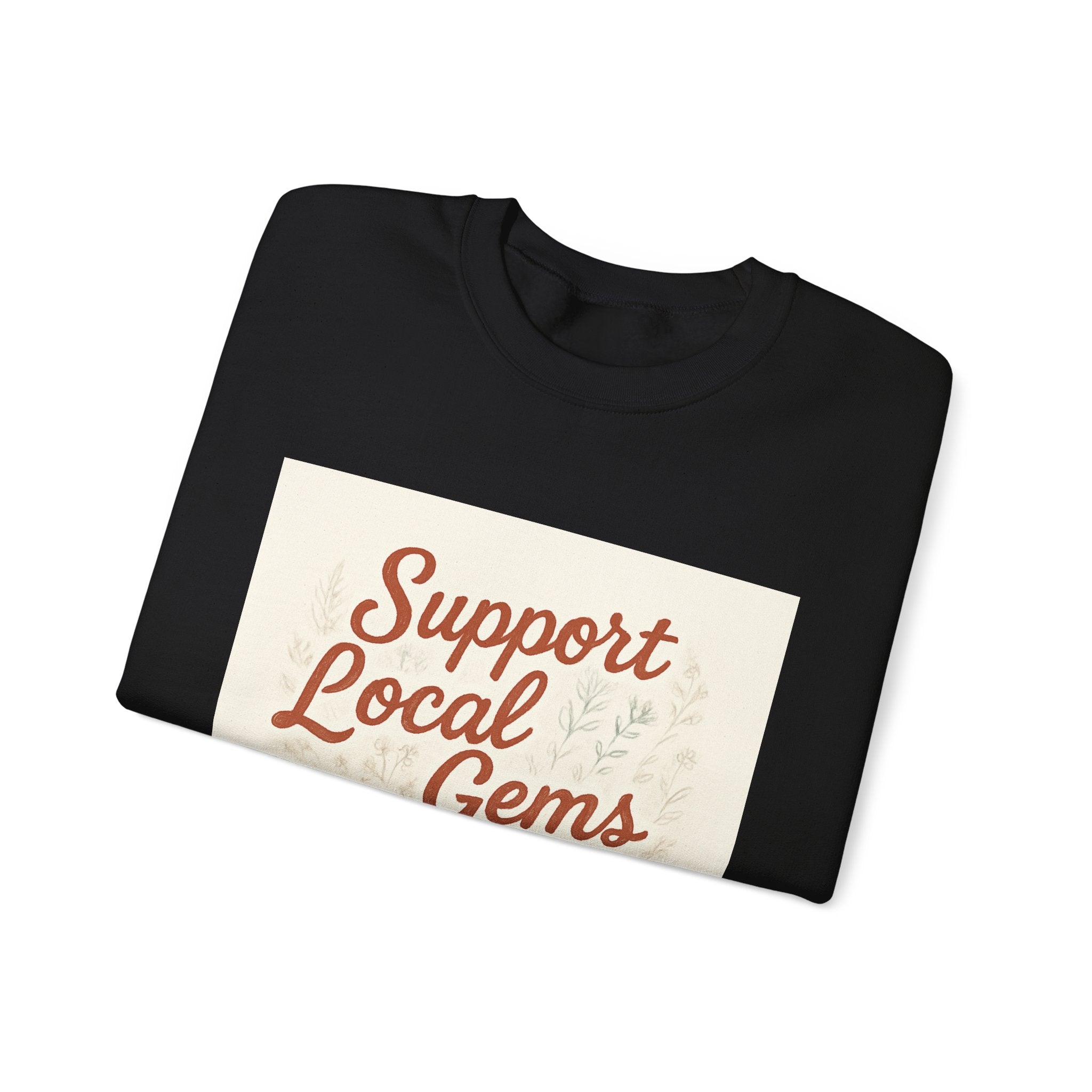 Support Local Gems Crewneck Sweatshirt