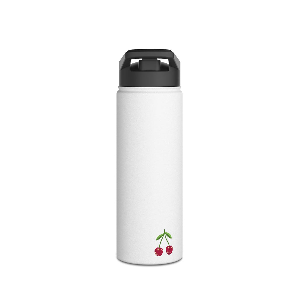 Cherry Mini Graphic Stainless Steel Water Bottle